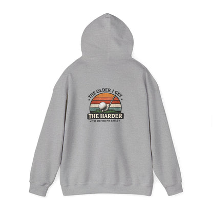 the older i get the harder it is to find my balls golf hoodie hoodie third colour product image