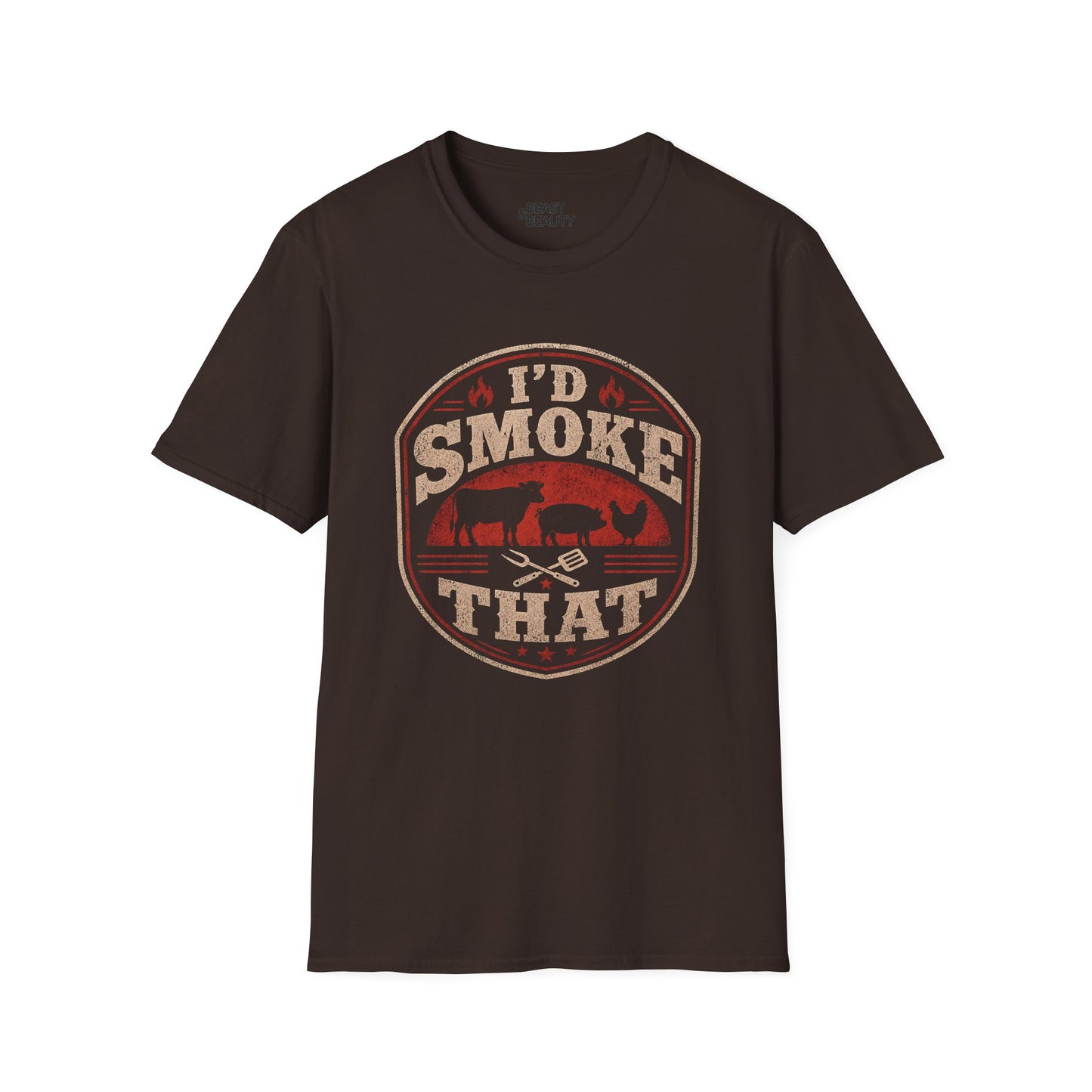 i'd smoke that bbq dad t-shirt t-shirt alternate colour product image