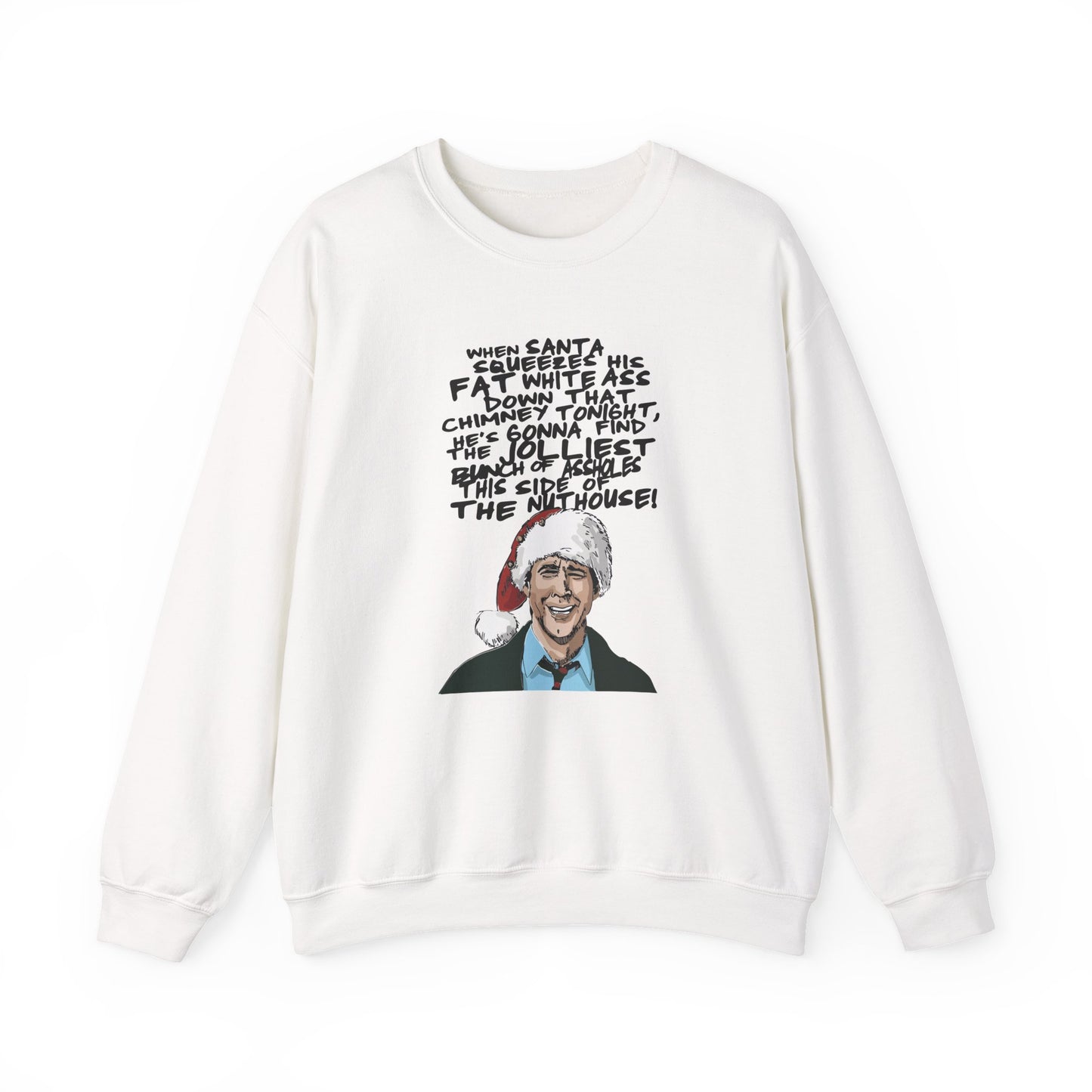 garnet sweatshirt with griswold christmas vacation rant design