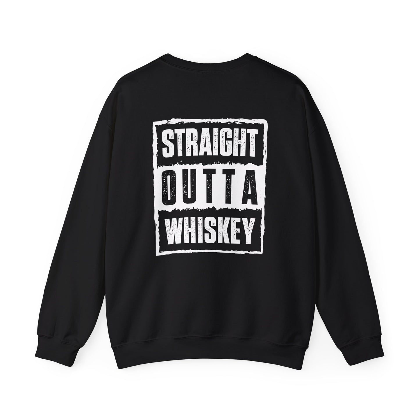 straight outta whiskey sweatshirt sweatshirt alternate colour product image