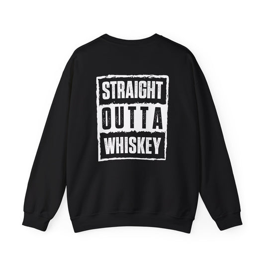 straight outta whiskey sweatshirt sweatshirt alternate colour product image