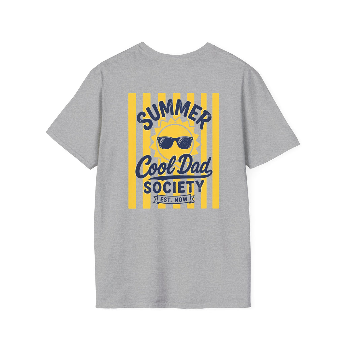 summer cool dad society t-shirt t-shirt front product image
