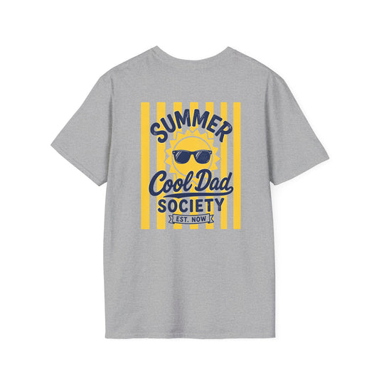 summer cool dad society t-shirt t-shirt front product image