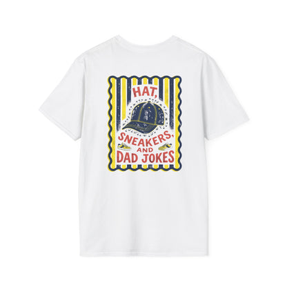 Hat Sneakers And Dad Jokes T-Shirt t-shirt product image 2 from Beast and Beauty