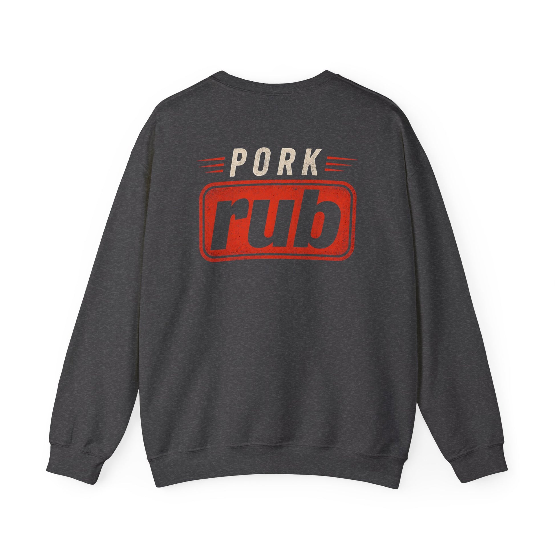 pork rub bbq pitmaster barbecue sweatshirt sweatshirt second colour product image