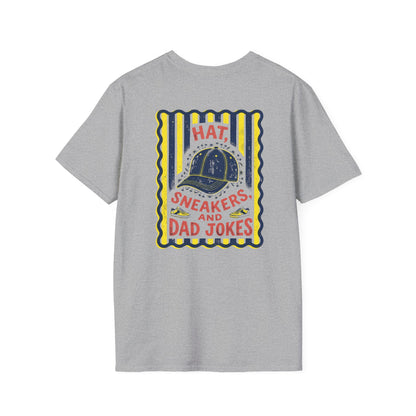 Hat Sneakers And Dad Jokes T-Shirt t-shirt product image 4 from Beast and Beauty
