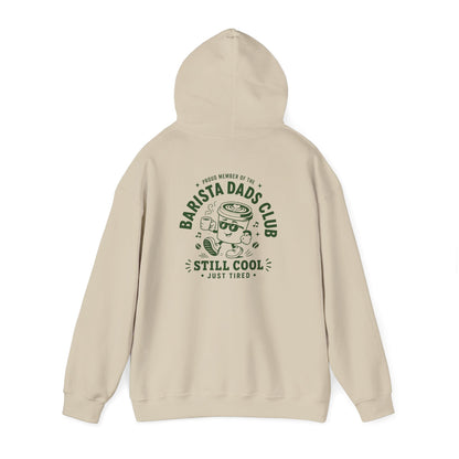 barista dads club emblem funny coffee dad t-shirt gift