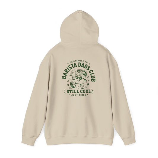 barista dads club emblem funny coffee dad t-shirt gift