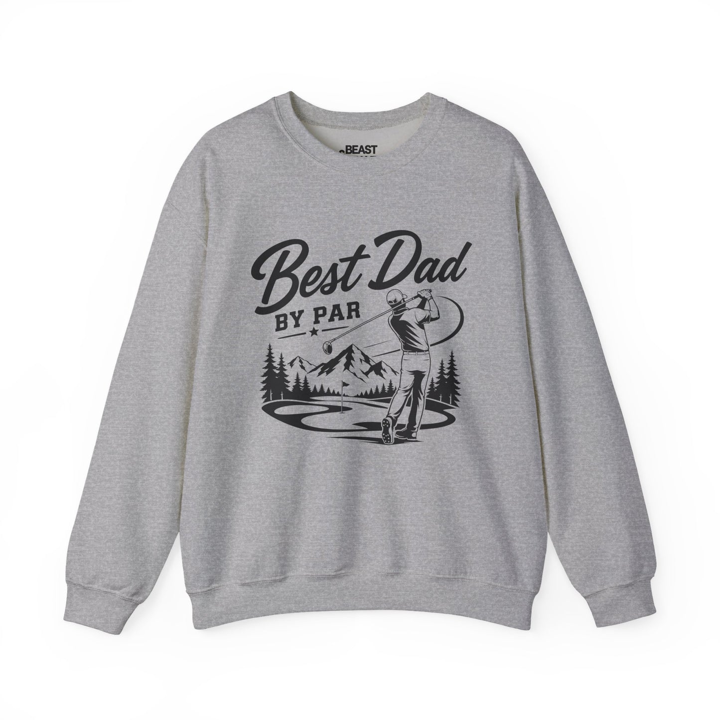 Best Dad By Par Golf Dad Sweatshirt