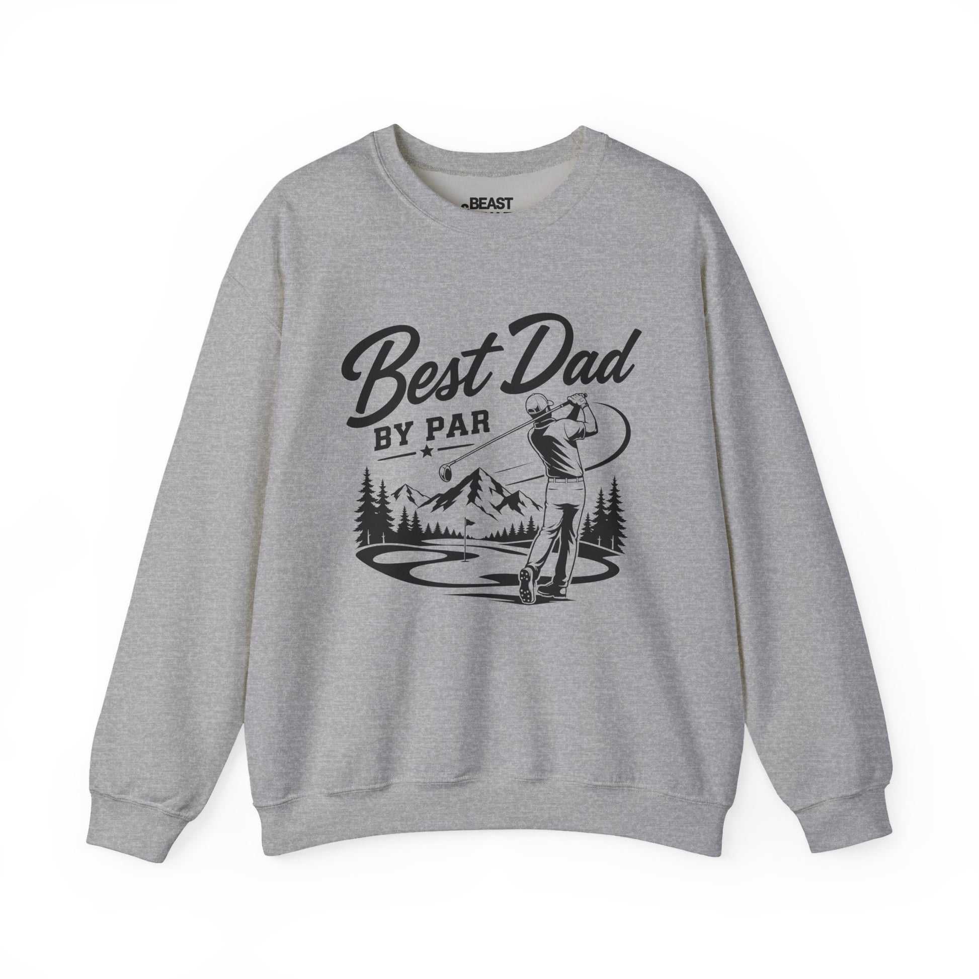 Best Dad By Par Golf Dad Sweatshirt