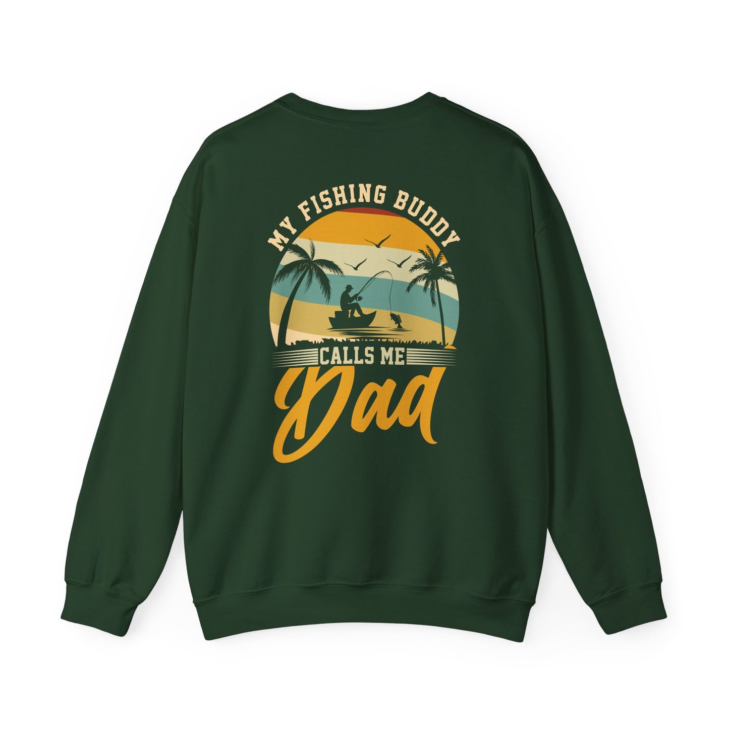 my fishing buddy calls me dad sweatshirt sweatshirt eighth colour product image