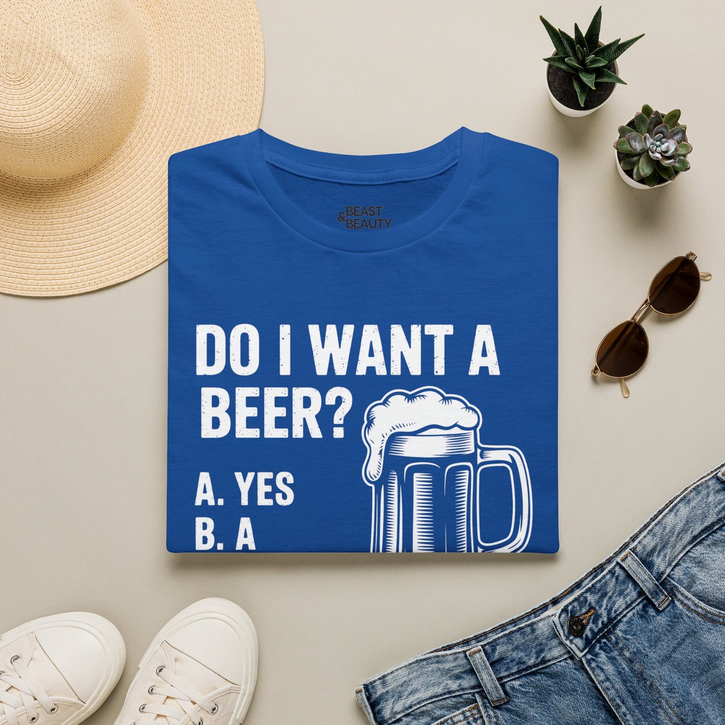 Do I Want a Beer Dad T-Shirt t-shirt product image 8 from Beast and Beauty