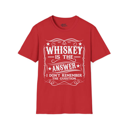 Whiskey Is the Answer T-Shirt t-shirt product image 4 from Beast and Beauty