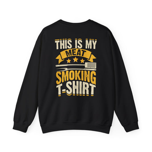this is my meat smoking t-shirt sweatshirt alternate colour product image