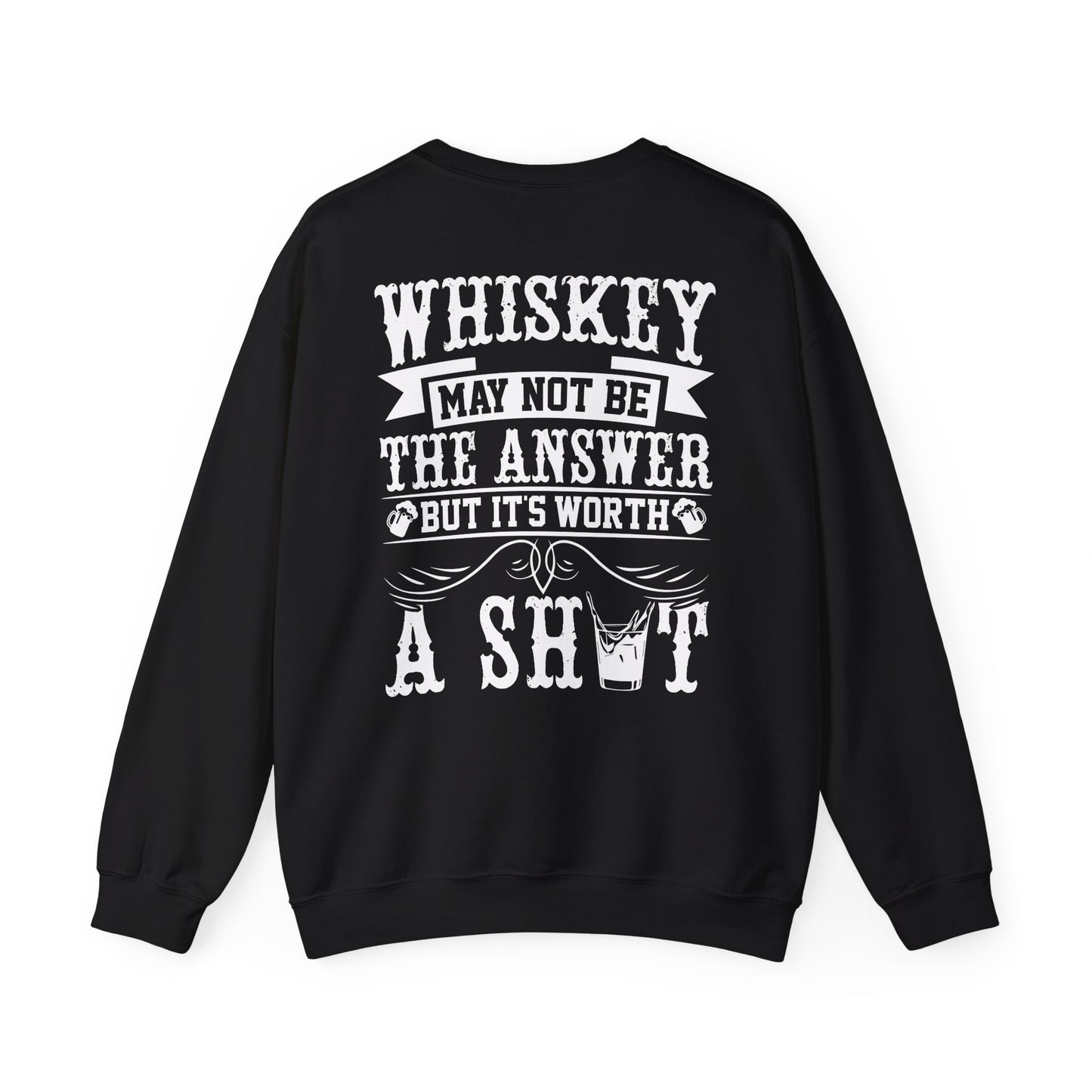whiskey may not be the answer sweatshirt sweatshirt alternate colour product image