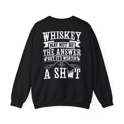 whiskey may not be the answer sweatshirt sweatshirt alternate colour product image
