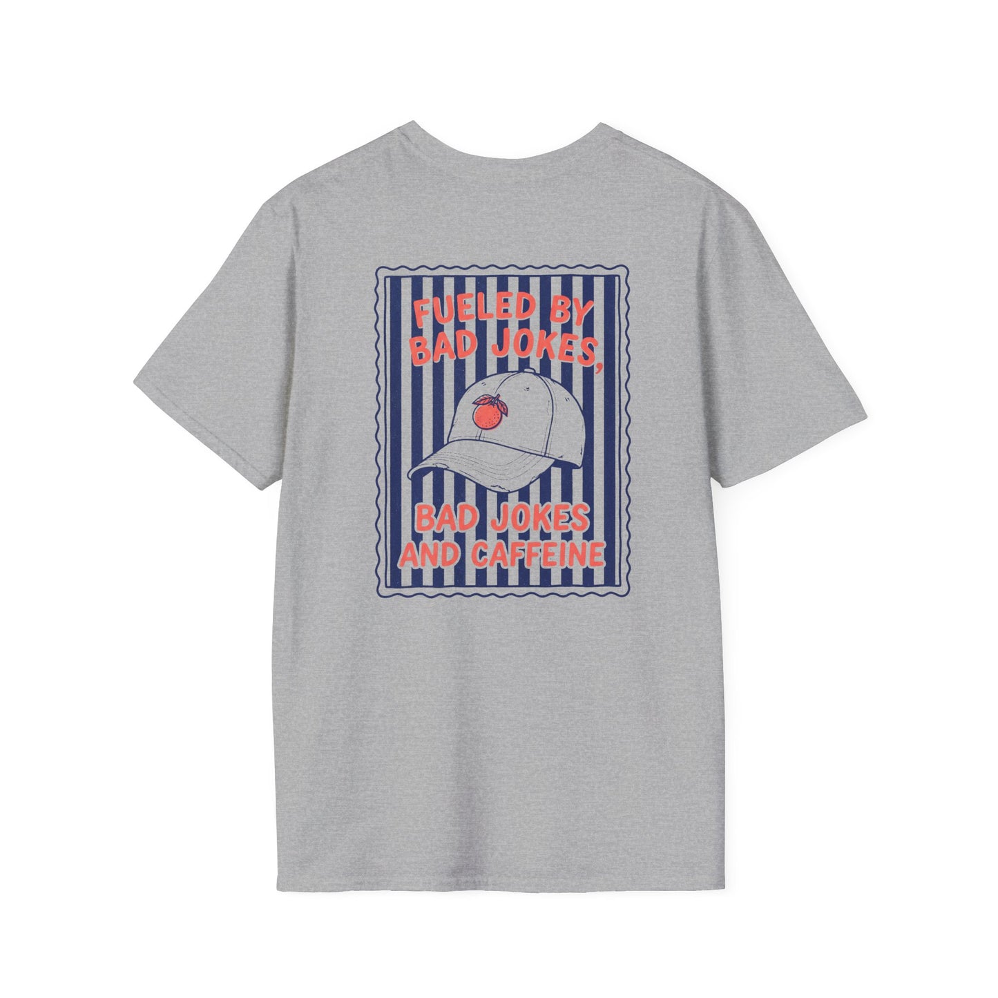 Fueled By Bad Jokes and Caffeine T-Shirt t-shirt product image 4 from Beast and Beauty