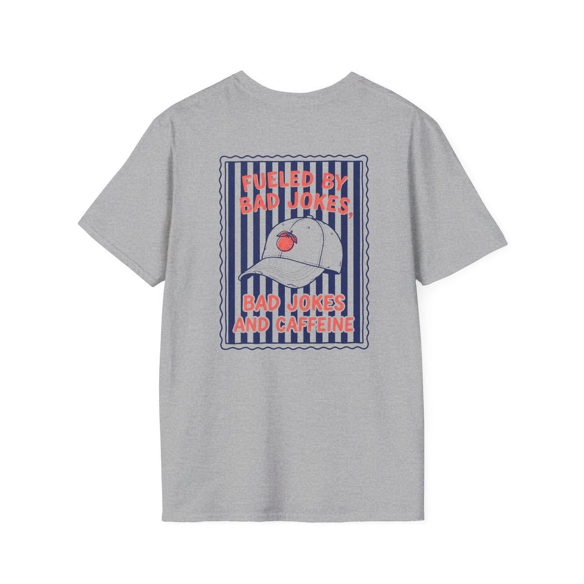 Fueled By Bad Jokes and Caffeine T-Shirt t-shirt product image 4 from Beast and Beauty