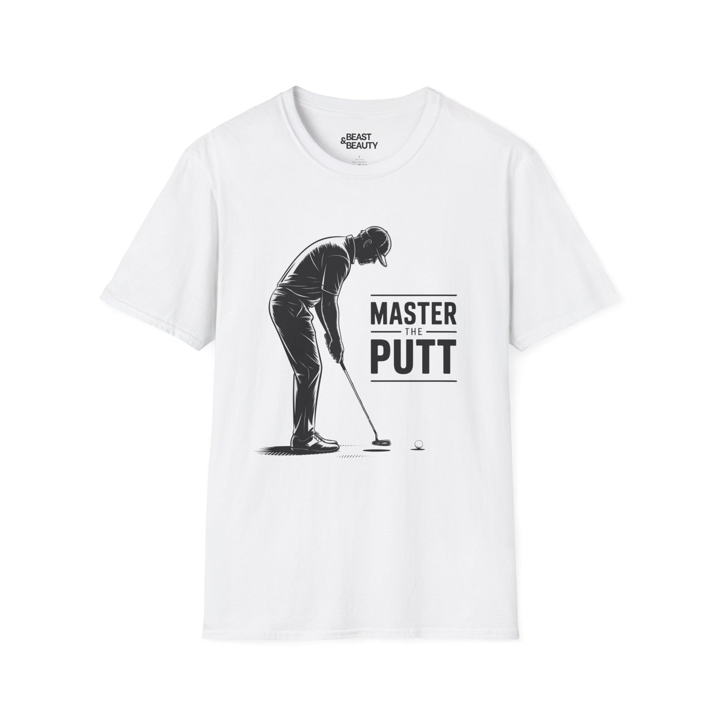 master the putt golf dad t-shirt t-shirt front product image