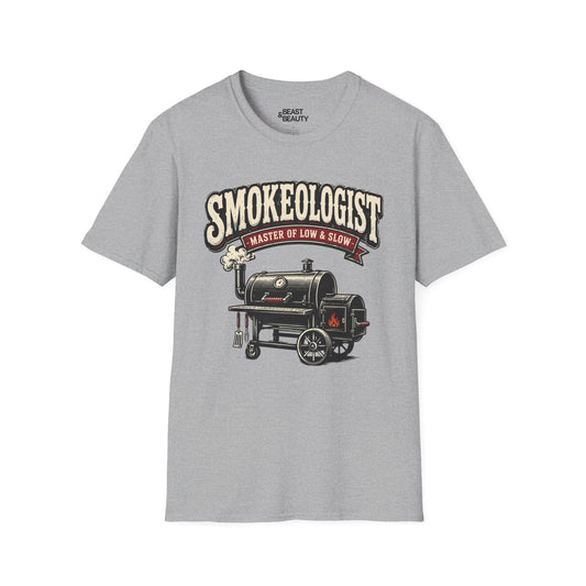 smokeologist master of low & slow t-shirt t-shirt front product image