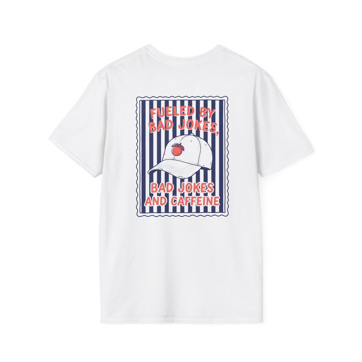 Fueled By Bad Jokes and Caffeine T-Shirt t-shirt product image 3 from Beast and Beauty