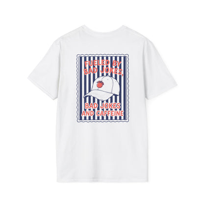 Fueled By Bad Jokes and Caffeine T-Shirt t-shirt product image 3 from Beast and Beauty