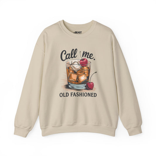 Call Me Old Fashioned Cocktail Sweatshirt