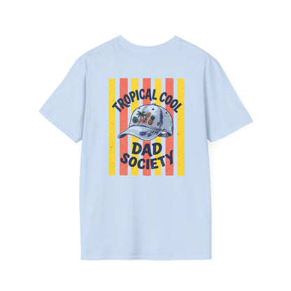 Tropical Cool Dad Society Retro Summer T-Shirt t-shirt product image 4 from Beast and Beauty
