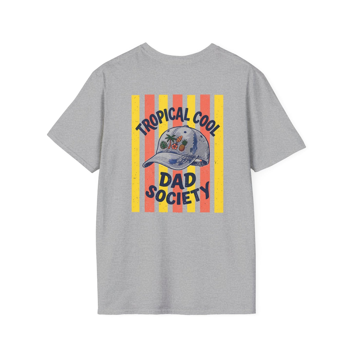 Tropical Cool Dad Society Retro Summer T-Shirt t-shirt product image 3 from Beast and Beauty