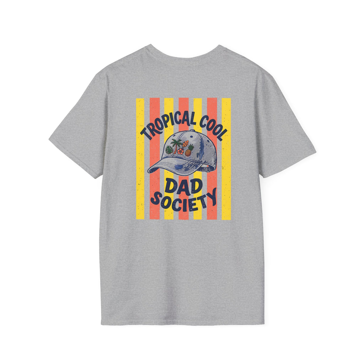 Tropical Cool Dad Society Retro Summer T-Shirt t-shirt product image 3 from Beast and Beauty