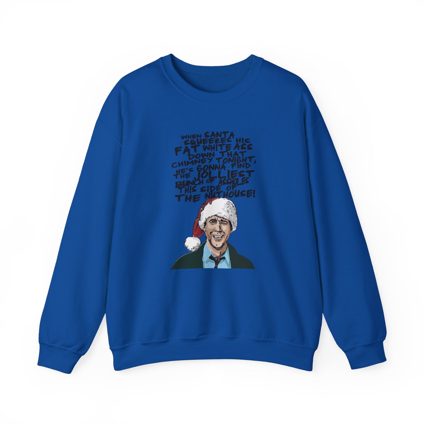 irish green sweatshirt with griswold christmas vacation print