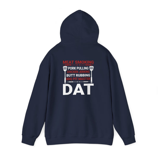 meat smoking pork pulling bbq pit master hoodie hoodie alternate colour product image