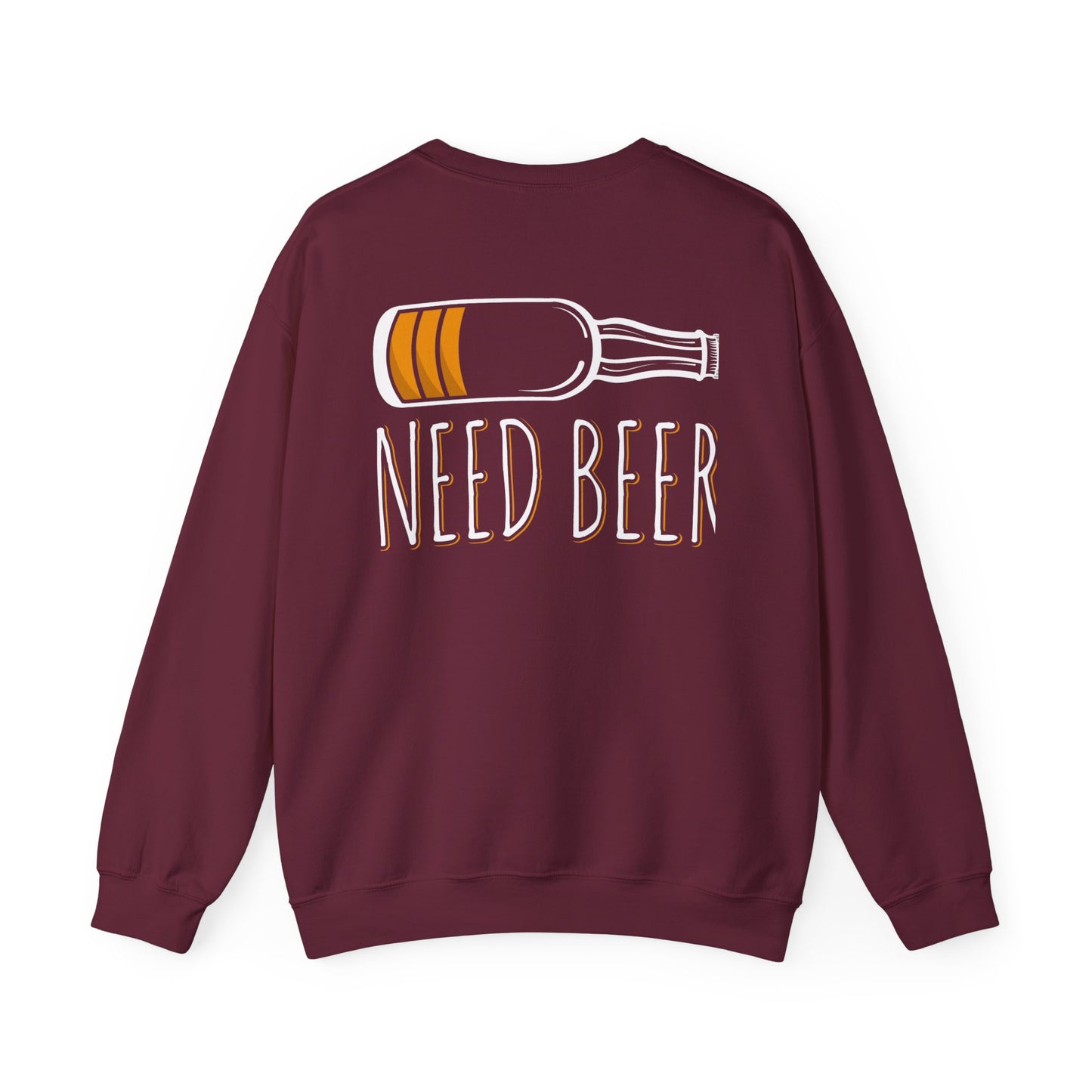 need beer funny beer lover sweatshirt sweatshirt third colour product image
