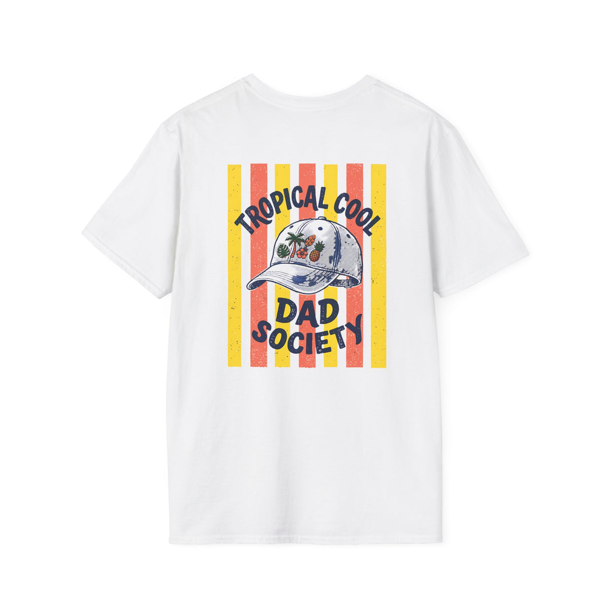 Tropical Cool Dad Society Retro Summer T-Shirt t-shirt product image 1 from Beast and Beauty