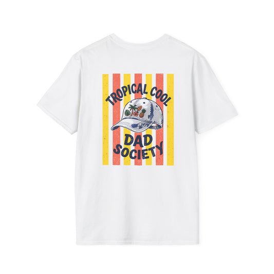 Tropical Cool Dad Society Retro Summer T-Shirt t-shirt product image 1 from Beast and Beauty