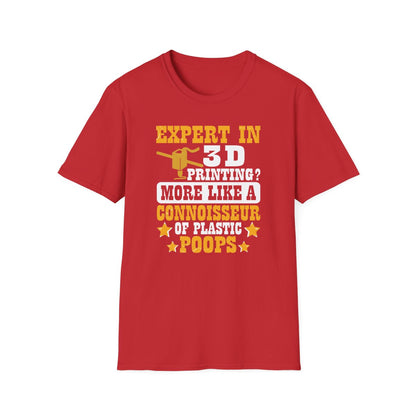 3D Printing Expert T-Shirt - funny t-shirt by Cheeky Business