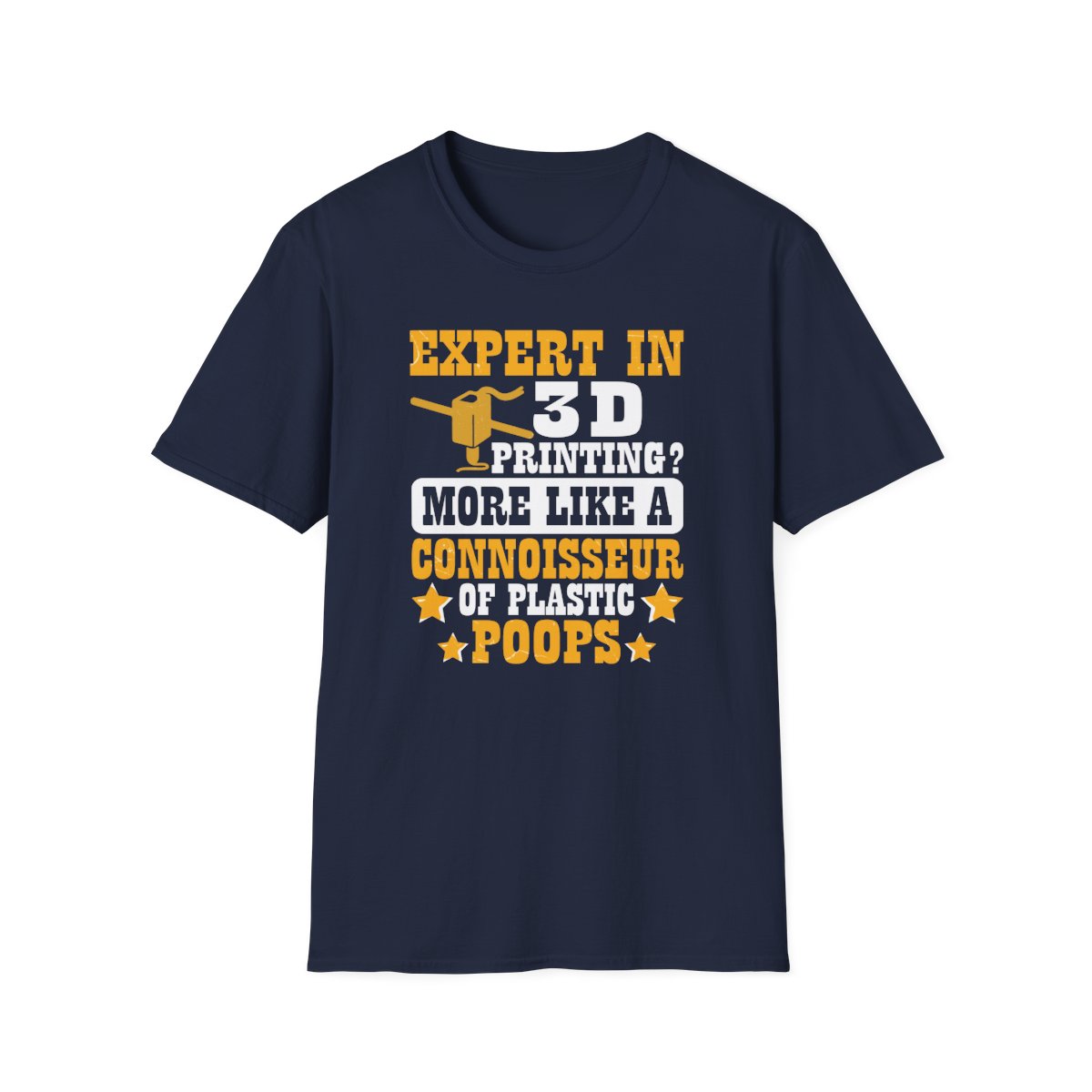 3D Printing Expert T-Shirt - funny t-shirt by Cheeky Business