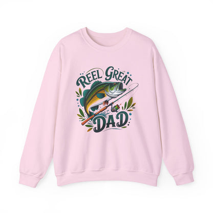 Reel Great Dad Fishing Sweatshirt