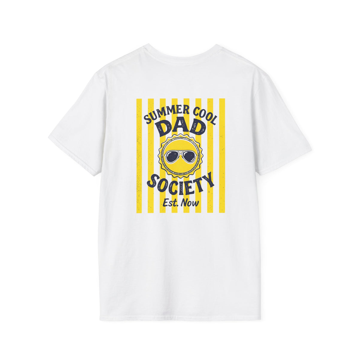 summer cool dad society father's day t-shirt t-shirt front product image