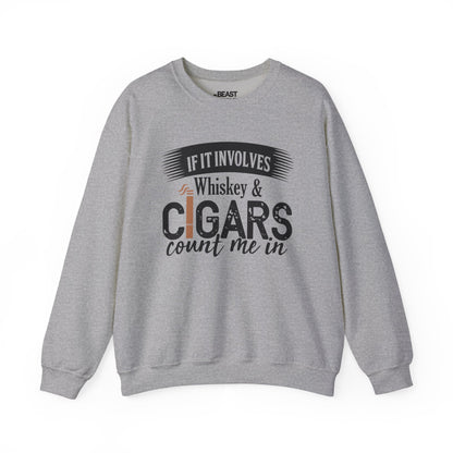 Whiskey and Cigars Sweatshirt