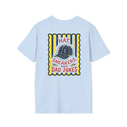 Hat Sneakers And Dad Jokes T-Shirt t-shirt product image 3 from Beast and Beauty