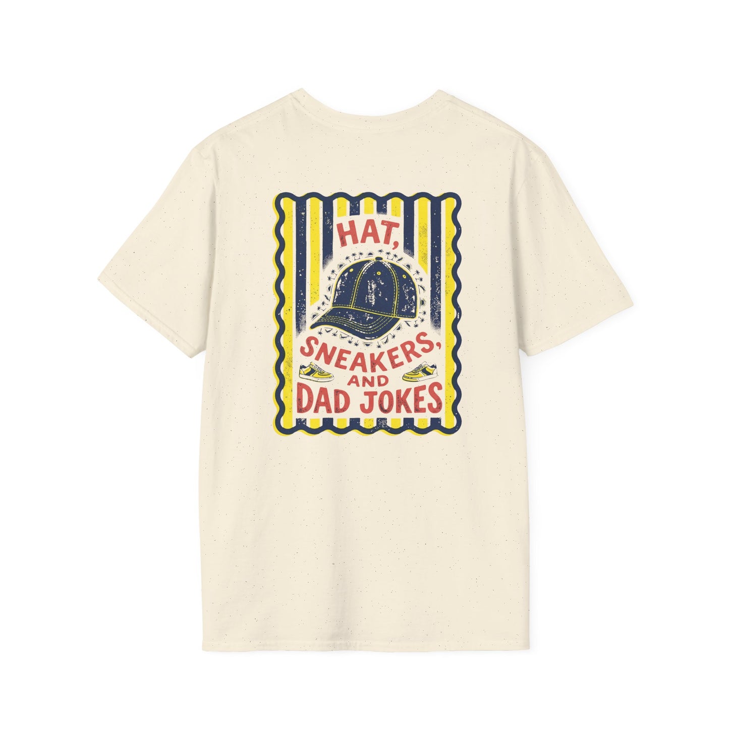 Hat Sneakers And Dad Jokes T-Shirt t-shirt product image 1 from Beast and Beauty
