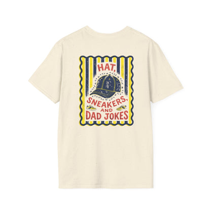 Hat Sneakers And Dad Jokes T-Shirt t-shirt product image 1 from Beast and Beauty