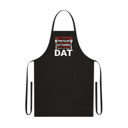 meat smoking bbq pit master apron clothing front product image