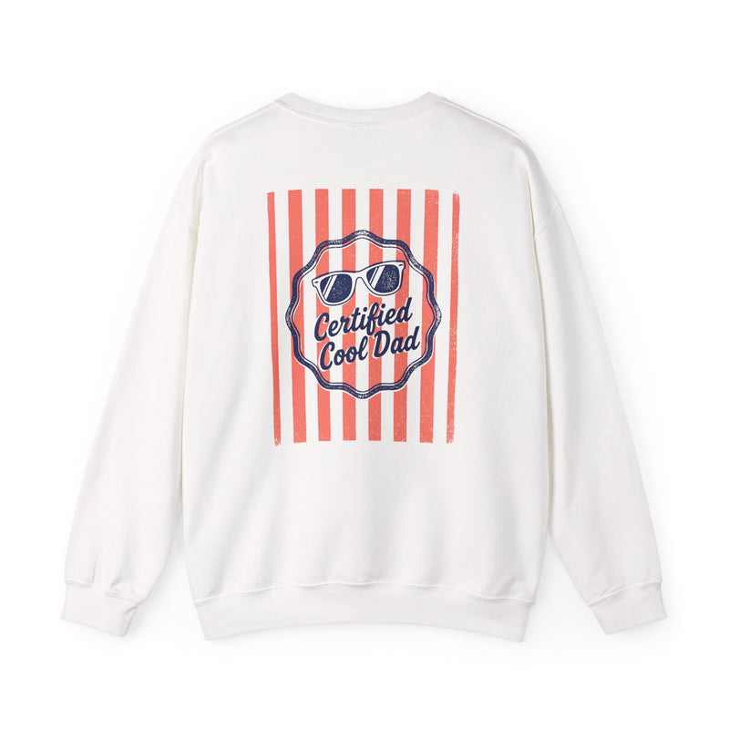 Certified Cool Dad Retro Sweatshirt