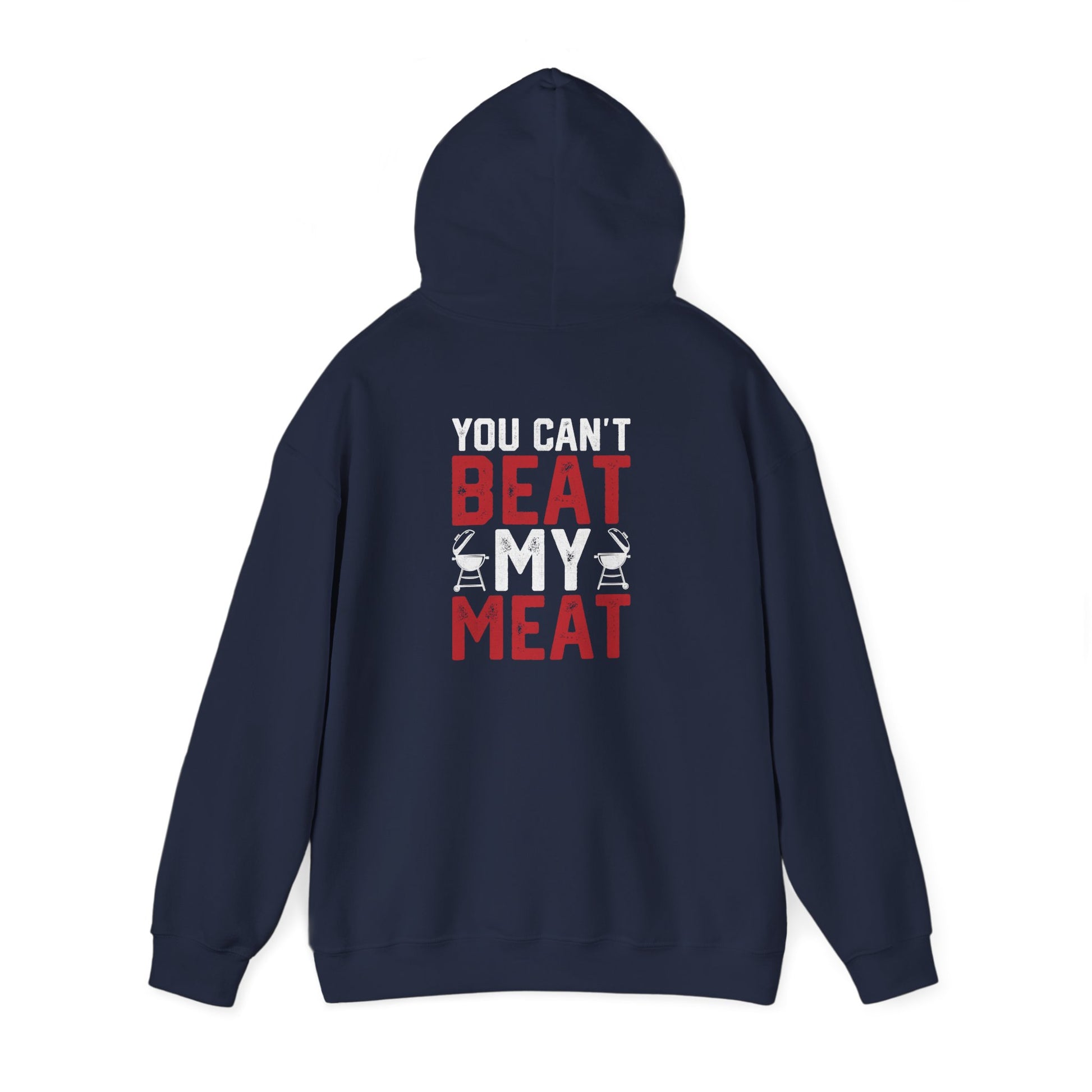 you can't beat my meat bbq hoodie hoodie alternate colour product image