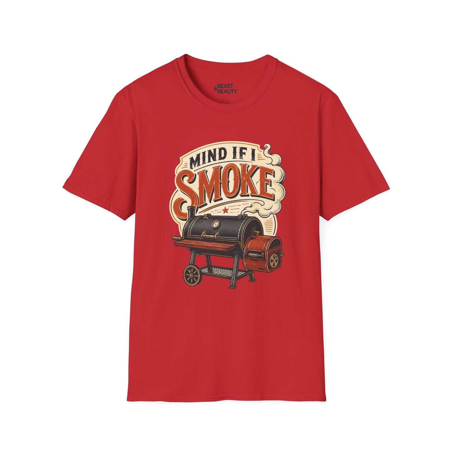 mind if i smoke bbq smoker dad t-shirt t-shirt second colour product image