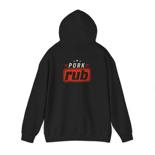 pork rub bbq pitmaster hoodie hoodie front product image