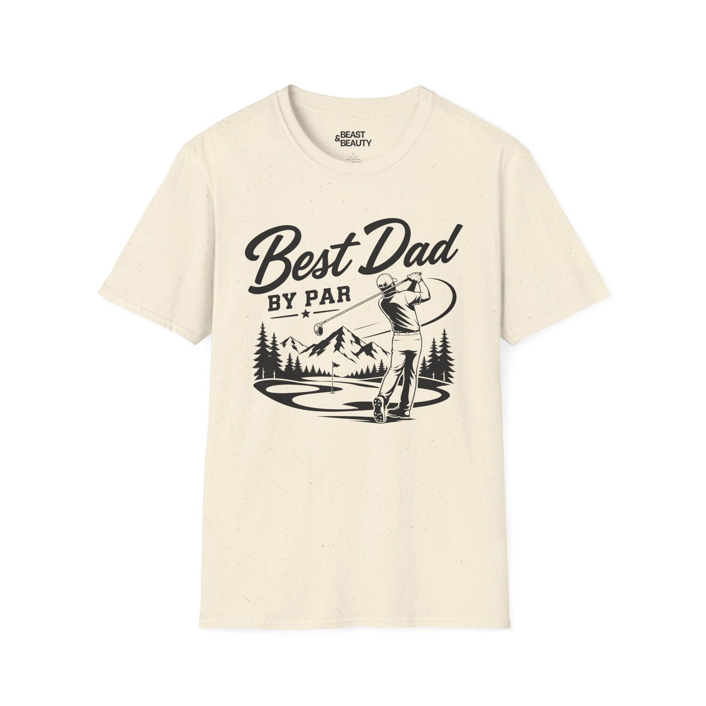 Best Dad By Par Golf T-Shirt t-shirt product image 3 from Beast and Beauty