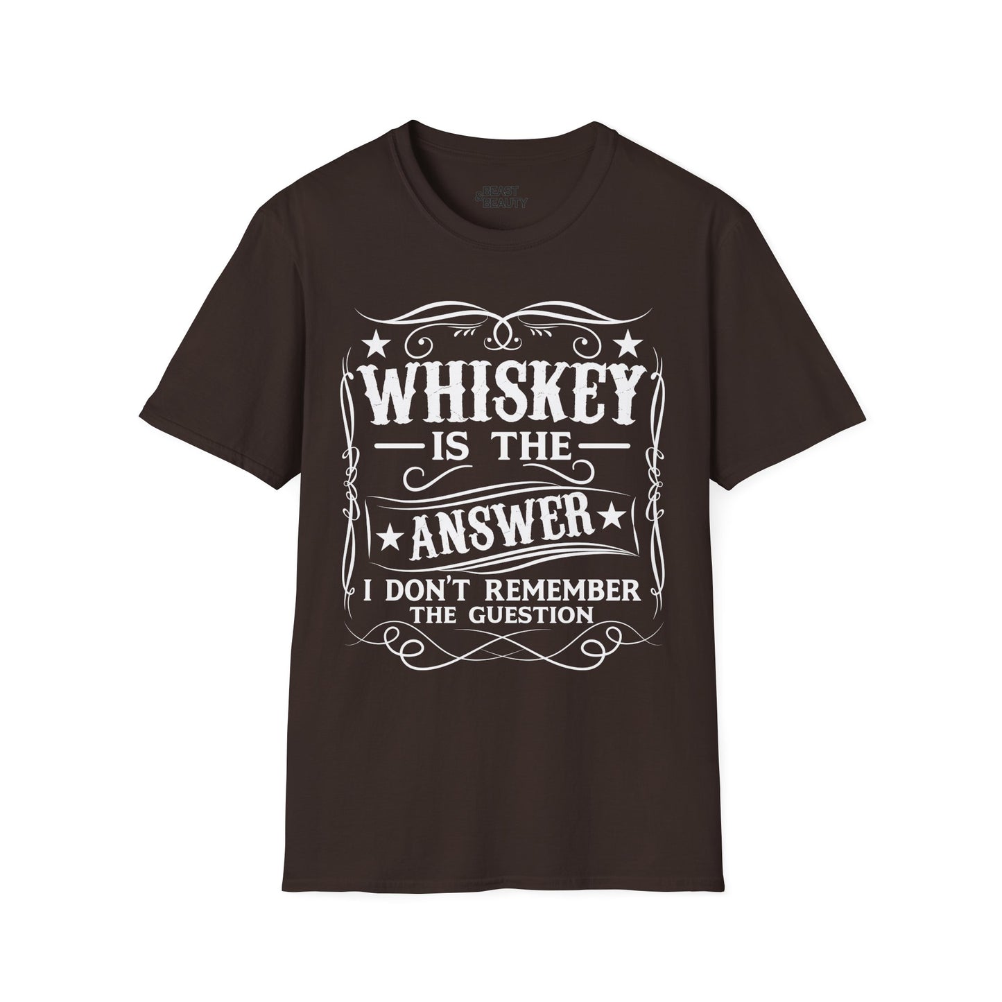 Whiskey Is the Answer T-Shirt t-shirt product image 5 from Beast and Beauty